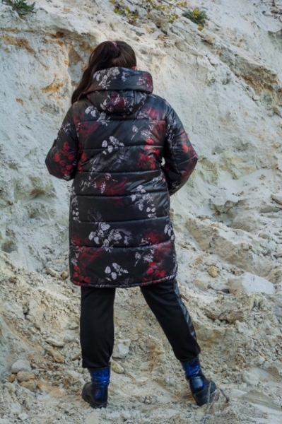 Зимова куртка великих розмірів "Ліола" А2