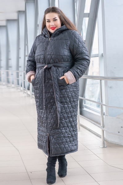 Зимове пальто великих розмірів "Танін" А2