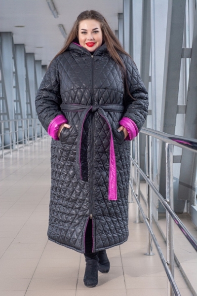 Зимове пальто великих розмірів "Танін" А3