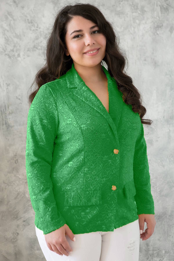 Піджак "Мадонна" зелений