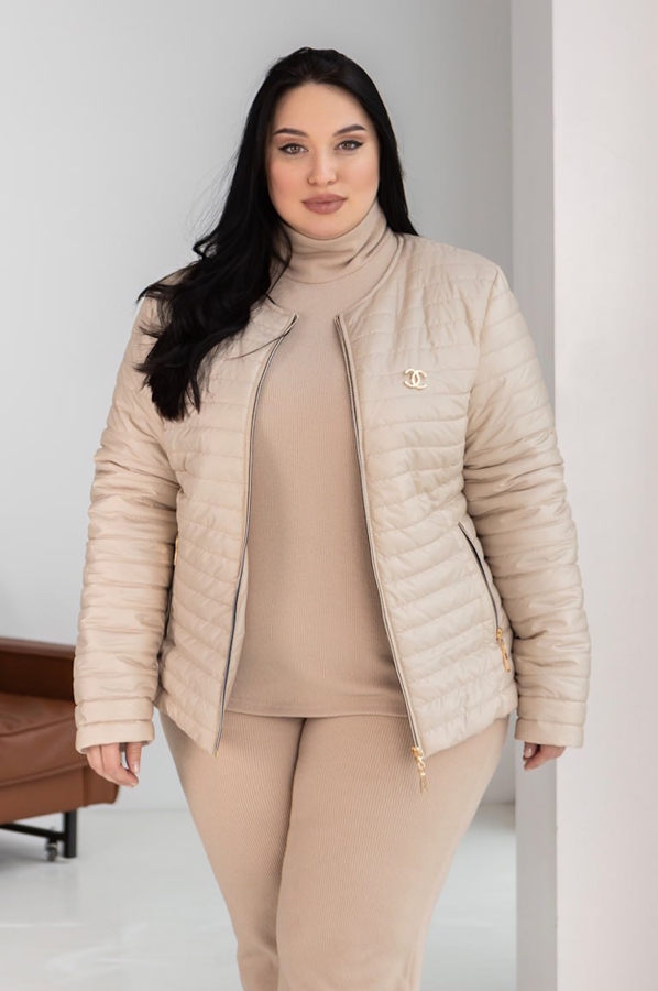 Куртка "Нателла" бежева