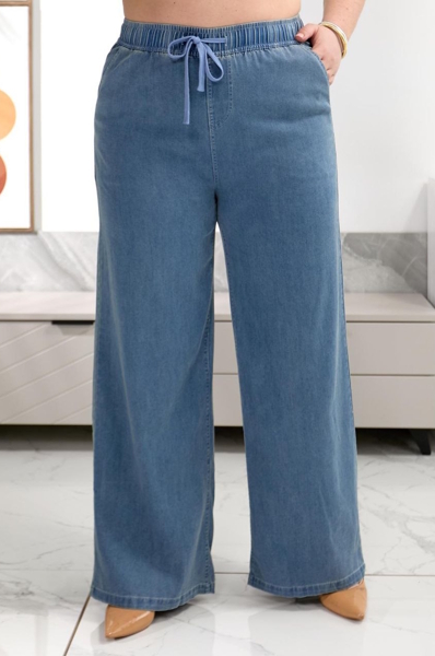 Брюки "Бодрум" сині