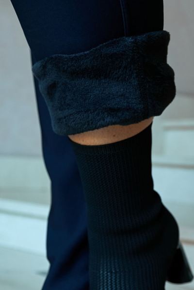 Теплі брюки "Ділан" темно-сині