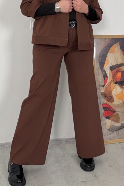 Брюки "Моменто" шоколад