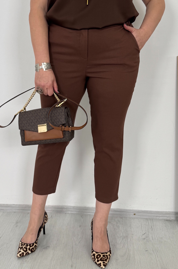 Брюки "Нінет" шоколад