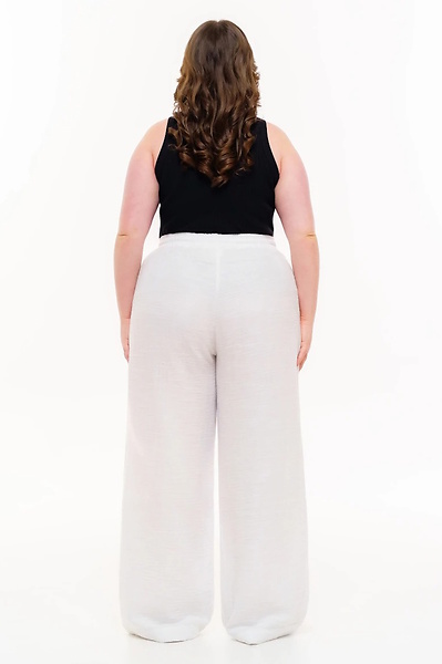 Штани з мусліну "Діоніс" білі