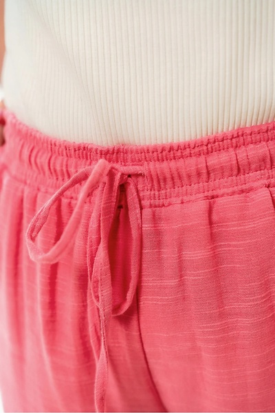 Штани з мусліну "Діоніс" корал