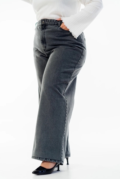 Джинси-палаццо "Нона" сірі