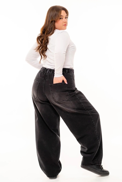 Джинси Baggy "Селена" чорні
