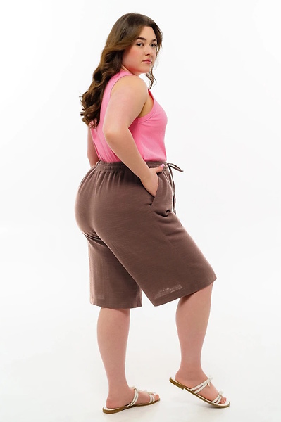 Шорти з мусліну "Візит" шоколад