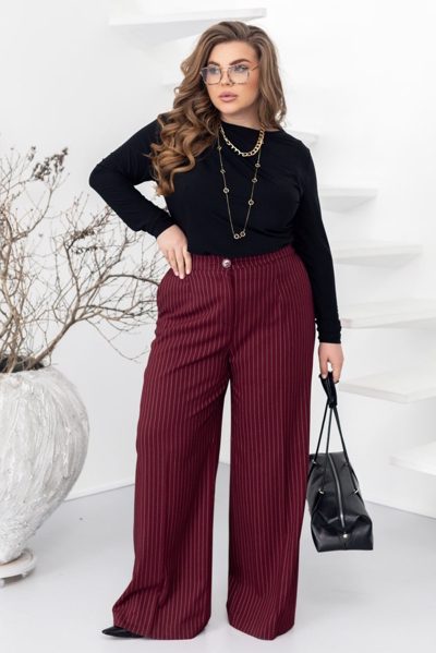 Брюки "Молен" бордо