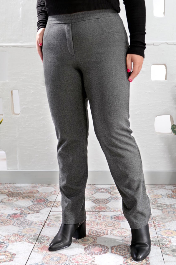 Теплі штани "Паола" сірі