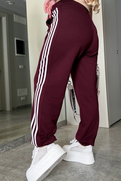 Спортивні штани "Сінтія" бордо