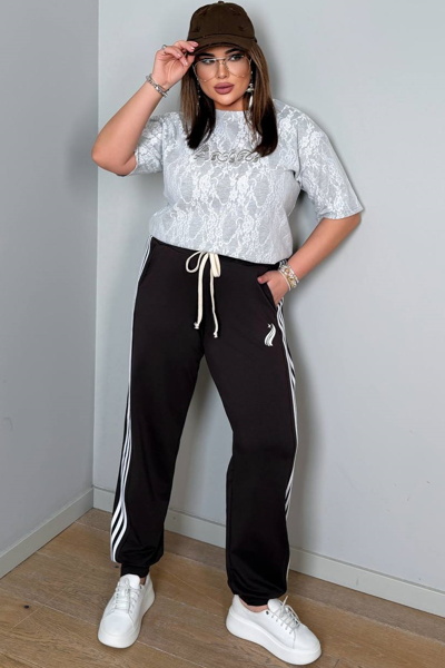 Спортивні штани "Сінтія" шоколад