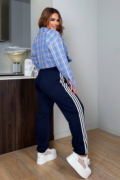 Спортивні штани "Сінтія" темно-сині