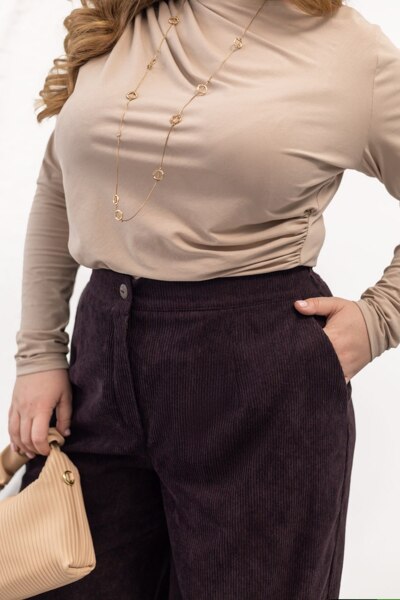 Брюки "Стефані" шоколад