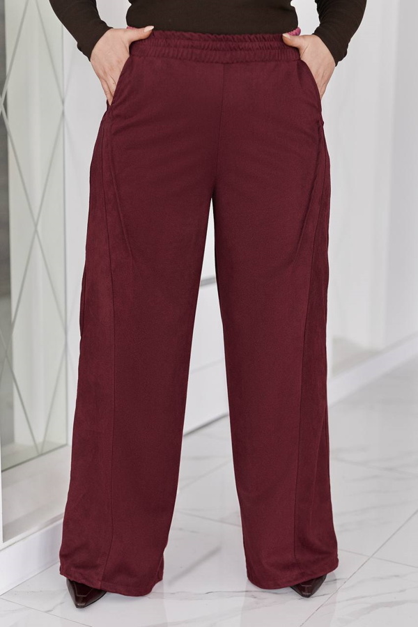 Штани "Сайлі" бордо
