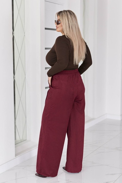 Штани "Сайлі" бордо