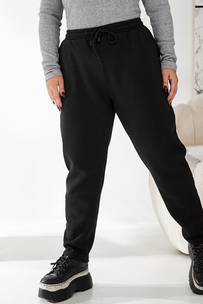 Теплі штани "Дольче" чорні