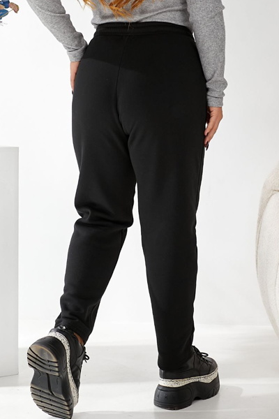 Теплі штани "Дольче" чорні