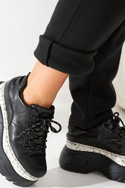 Теплі штани "Дольче" чорні