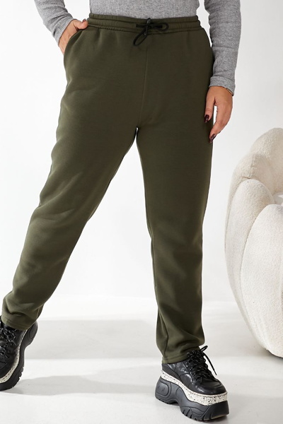 Теплі штани "Дольче" хакі