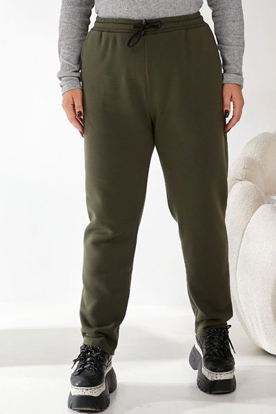 Теплі штани "Дольче" хакі