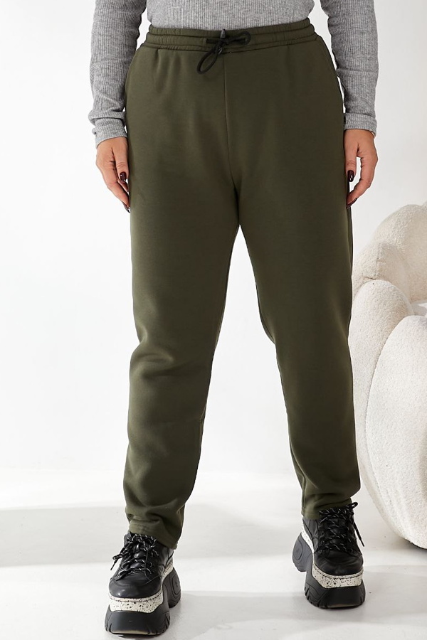 Теплі штани "Дольче" хакі