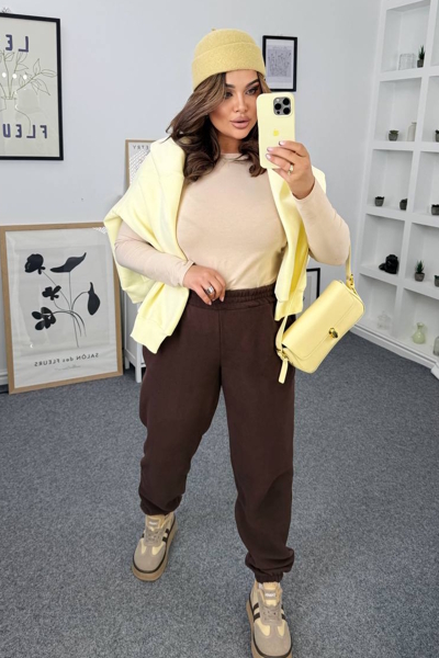 Теплі штани "Ліса" шоколад