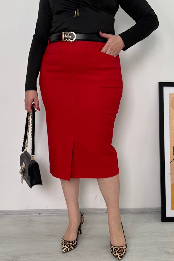 Спідниця "Вольяж" червона