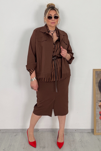 Костюм "Бель" шоколад