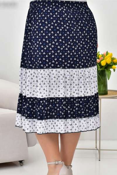 Літня спідниця "Євгенія" синя