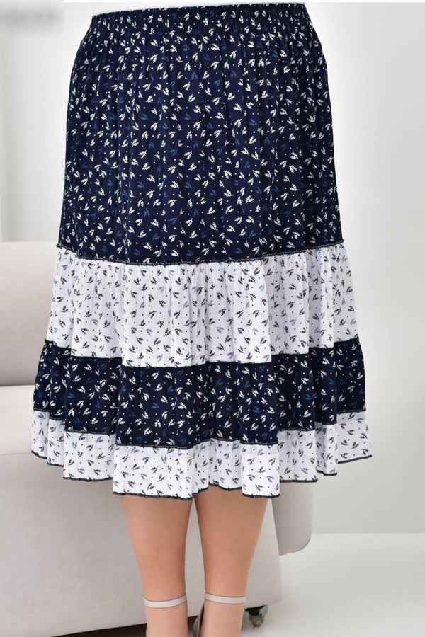 Літня спідниця "Євгенія" синя