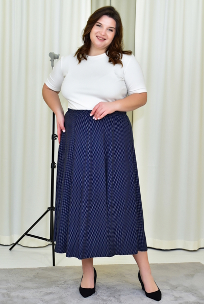 Літня спідниця "Георгіна" горох