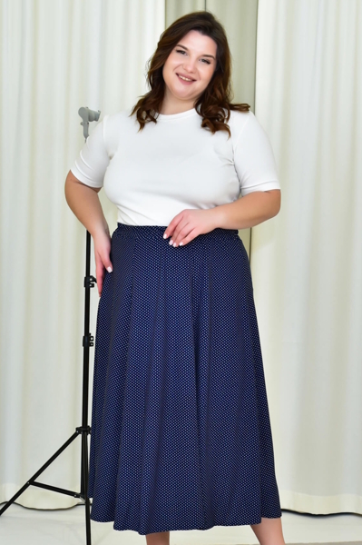 Літня спідниця "Георгіна" горох