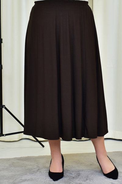 Літня спідниця "Георгіна" шоколад