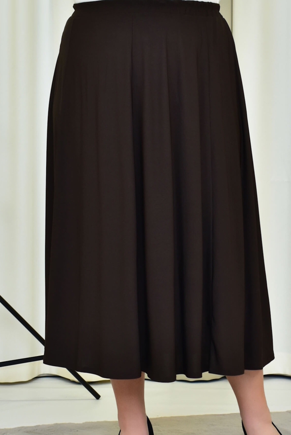 Літня спідниця "Георгіна" шоколад