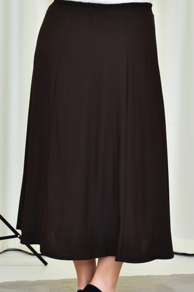 Літня спідниця "Георгіна" шоколад