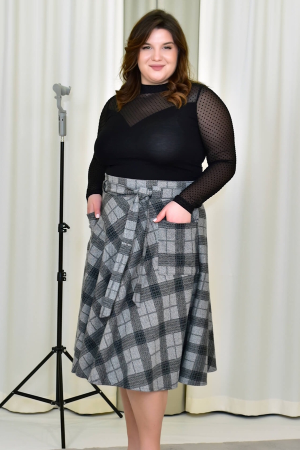 Тепла спідниця "Оксана" А3