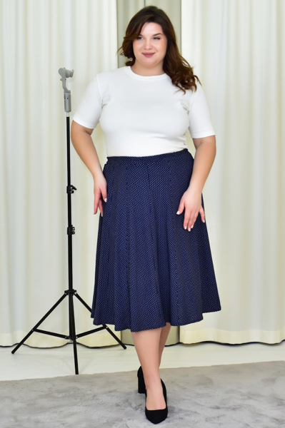 Літня спідниця "Сомалі" горох