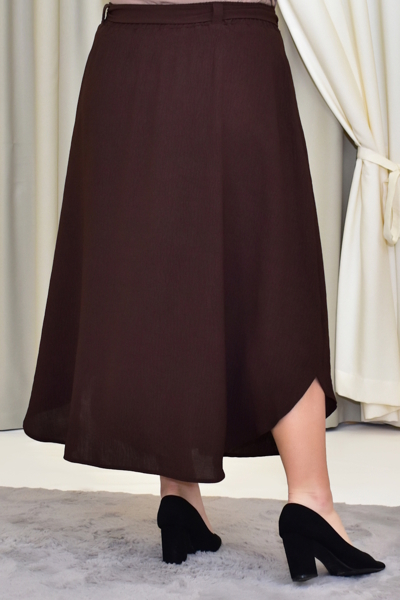Літня спідниця "Таїсія" шоколад