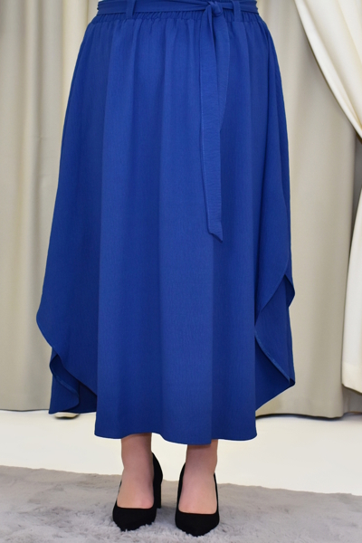 Літня спідниця "Таїсія" синя