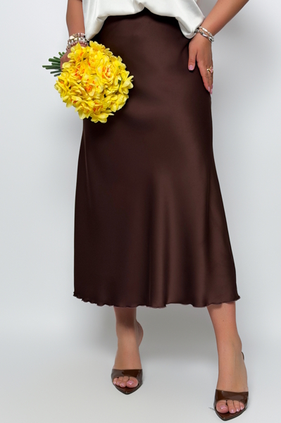 Спідниця "Джоконда" шоколад