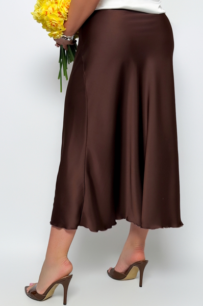 Спідниця "Джоконда" шоколад