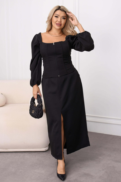 Спідниця "Мальва" чорна