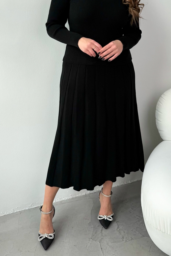 В'язана спідниця "Габі" чорна