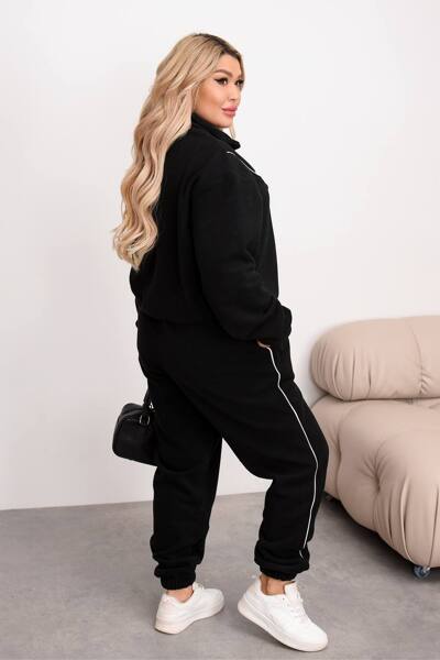 Теплий костюм "Бруклін" чорний