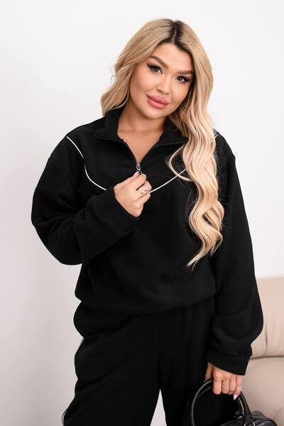 Теплий костюм "Бруклін" чорний