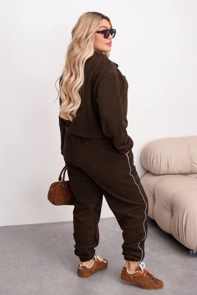 Теплий костюм "Бруклін" шоколад
