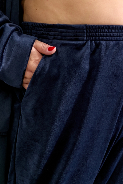 Велюровий костюм "Джеймс" темно-синій